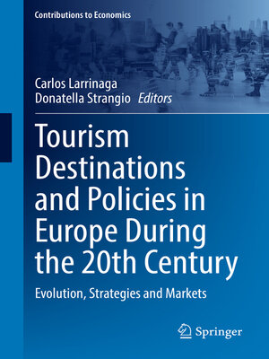 cover image of Tourism Destinations and Policies in Europe During the 20th Century
